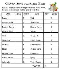 Grocery Store Hunt Teaching Life Skills Life Skills Lessons Life Skills Classroom