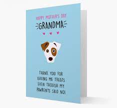 Maybe you would like to learn more about one of these? Happy Mother S Day Grandma Personalized Dog Card Yappy Com