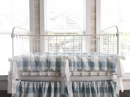 We don't usually boast like this, but we've got to admit that our 63 buffalo check blackout curtains pretty much have it all. High Cotton Textile Blue Buffalo Check Crib Bumper Set