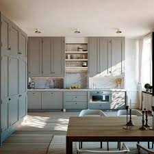 A standard height that works for a lot of people but isn't necessarily best for everyone. Full Height Kitchen Cabinet Design