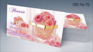 Http Cartidevizitaieftine Com Va Prezinta Modele Carti De Florarie Ornamente Florale Flori Organizari Evenimente Flower Business Cards Templates La Noi