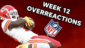Get the latest nfl odds, point spreads, money lines and over/unders for popular sportsbooks and view sportsline's expert analysis of each upcoming game. Nfl Week 12 Overreactions This Will Not Be Mahomes And Chiefs Last Trip To Tampa This Season