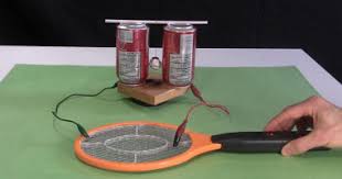 Check spelling or type a new query. Electric Fly Swatter Zapper Racket As High Voltage Source