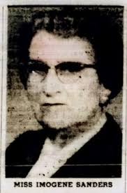 Mattie Imogene “Gena” Sanders (1891-1991)