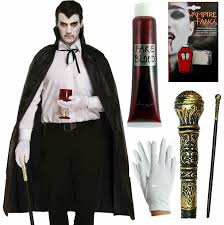 Squeeze a dot of denture adhesive cream onto the back of the fang, then hold it in place for 10 to 15 seconds on your tooth. Vampire Fangs Cape Fake Blood Cane Stick Gloves Halloween Party Costume Set By Labreeze Fancy Dresses Costumes