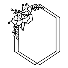 Free Free 255 Hexagon Flower Frame Svg SVG PNG EPS DXF File