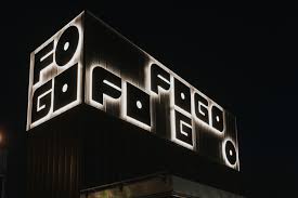 Fogo A Place To Live On Behance Graphic Design Student Space Art Typeface Design