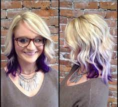 Customize your avatar with the blonde hair purple tips and millions of other items. 15 Versatile Purple Highlights On Blonde Hair For Women Wetellyouhow
