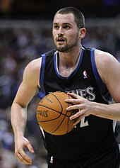 Out three weeks with calf injury. Kevin Love Wikipedia