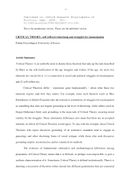 Liberation | meaning, pronunciation, translations and examples. Pdf Critical Theory Self Reflexive Theorizing And Struggles For Emancipation