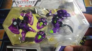 They are larger and more detailed bakugan that resemble their bakugan form in the anime. Bakugan Armored Alliance Darkus Eenoch Ultra And Bakugear Unboxing Youtube