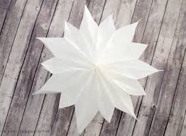 Diy Sterne Aus Butterbrotpapier Und Tapete Happy Serendipity