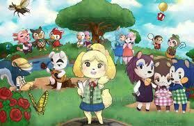 Anime Crossing New Leaf Animal Crossing Fan Art Anime Animals Animal Crossing Qr