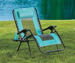 Teal Oversized Zero Gravity Lounger Big Lots Big Lots Patio Seating Big Lots Furniture