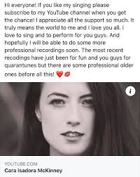 Profile for Cara Isadora McKinney