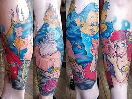 See more ideas about little mermaid tattoos, the little mermaid, mermaid tattoos. Woman Spends Thousands On Disney Tattoos Photos Comic Sands