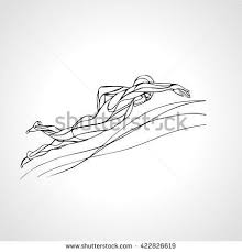 Freestyle Swimmer Silhouette Sport Swimming Bicycletattoo Bicycle Tattoo Triathlon Tattoo Swimmer