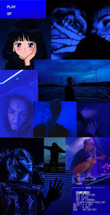 Blue Aesthetic Wallpaper In 2020 Anime Wallpaper Blue Aesthetic Aesthetic Iphone Wallpaper