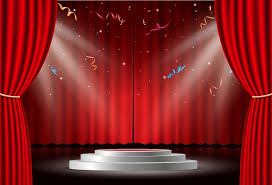 Black friday sale banner with luxury red silk velvet curtains. Laeacco Photo Backdrops Stage Red Curtain Spotlight Ribbons Child Portrait Photographic Backgrounds Photocall Studio Background Aliexpress