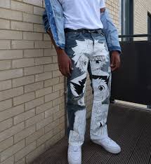 Custom Hunter X Hunter 1 1 Denim Jeans Grailed