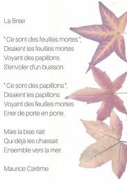 5 French Poems About Autumn French Poems Teaching French Autumn Poems