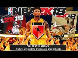 · get the ankle break animation using double cross over | behind the back | step . Video 2k18 Ankle Breaker Badge Tutorial