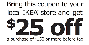 25 Off 150 Ikea Coupon Coupons And Deals Savingsmania Ikea Coupon Coupons Saving Money