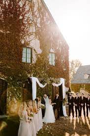 Oklahoma Fall Wedding Baumberhof Wedding Ceremony Fall Wedding Oklahoma Wedding