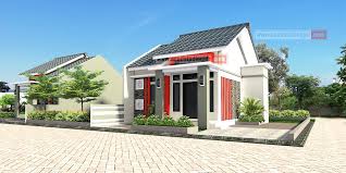 60 Desain Dan Denah Rumah Type 45 Minimalis Modern 2020