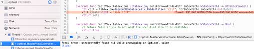 What Does Fatal Error Unexpectedly Found Nil While Unwrapping An Optional Value Mean Stack Overflow