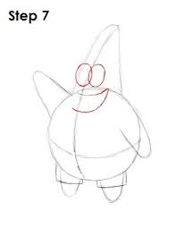 Erase all extra lines at this step. Orasnap Drawing Easy Patrick Star Spongebob