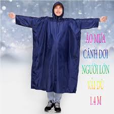 ÁO MƯA CÁNH DƠI VẢI DÙ SIÊU BỀN ( LOẠI DÀY 1,4M ) - Vi Tính Phát Đạt