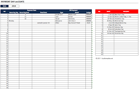 Free monthly bill due dates and payments tracking (xls file for older versions of excel). Bill Payment Calendar The Spreadsheet Page