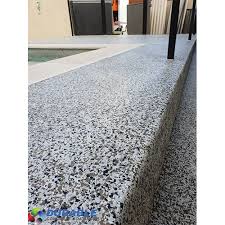 It's best to work on overcast cooler days. Decorative Colour Flake 5kg Durable Concrete Coatings