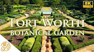 Fort Worth Botanical Gardens 8k Beautiful Relaxing Video Botanic Garden Tour Youtube