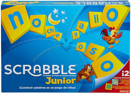 Para buscar las palabras base que no conozcas. Mattel Games Scrabble Junior Juegos De Mesa Para Ninos Mattel Y9669 Amazon Es Juguetes Y Juegos