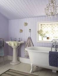 The lavender bathroom should be diluted with other colors. 30 Adorable Shabby Chic Bathroom Ideas Shabby Chic Bathroom Chic Bathrooms Shabby Chic Bathroom Decor