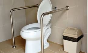 Where to put grab bars in a bathroom (and how to install them). How To Install Handicap Toilet Grab Bars Home Security