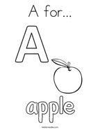 You can save your interactive online coloring pages that you have created in your gallery, print the coloring pages to your printer, or email them to friends and family. Letter A Coloring Pages Twisty Noodle