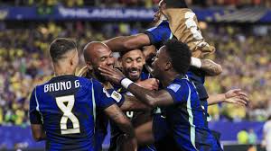 Matheus Cunha does the double for table-topping Brazil
