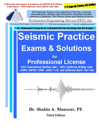 seismic practice exams and solutions for civil pe license