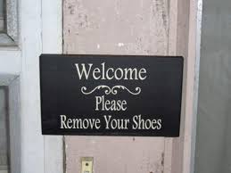 But i like my knock off too… i have blue walls so the j+m sign wouldn't have worked for me anyway. Welcome Sign Please Remove Shoes Wood Vinyl Wood Sign Decor Wooden Sign Home Sign Entry Door Sign Wall Hanger Takeoff Shoes Porch Decor Sign Heartfelt Giver