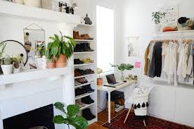 Choose a closet that's large enough for your needs and remove the door. How To Design A Cloffice In Your Home Apartment Therapy