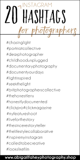 20 Instagram Hashtags For Photographers Marketing De Instagram Ideas Of Marketing De Insta En 2020 Marketing De Fotografia Reto De Fotografia Negocio De Fotografia