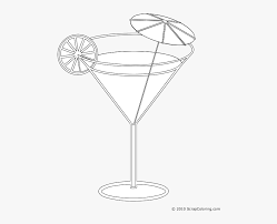 If you do not see the online coloring page cocktail in black and white above, you need to use another web here is a printable coloring page if you prefer to color the image with crayons and pencils. Lemonade Coloring Pages Cocktail Martini Glass Coloring Page Hd Png Download Kindpng
