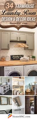 This month we transformed our laundry room closet into a beautiful space that you actually want to spend time in. Farmhouse Style Laundry Room Best Home Style Inspiration