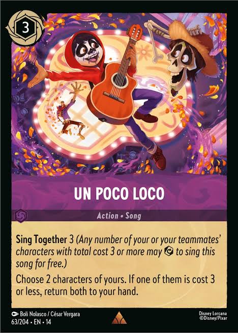 Un Poco Loco 63/204 » Disney Lorcana