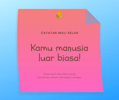 Catatan wali kelas di raport. Contoh Catatan Wali Kelas X Semester 1 Fitri Ananda