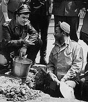 In the pilot episode, helga is shown in the tunnels, acting as the group's manicurist inside their barber shop, as part of the heroes' sting operation to discredit the recently placed spy, wagner. List Of Hogan S Heroes Characters Wikipedia