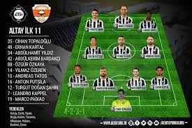 3 galibiyet, 2 beraberlik ve 3. Altay Spor Adanaspor Karsilasmasina Dakikalar Kala 11 Aciklandi